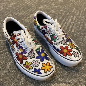 FL🌺WER P🌼WER GLITTER VANS